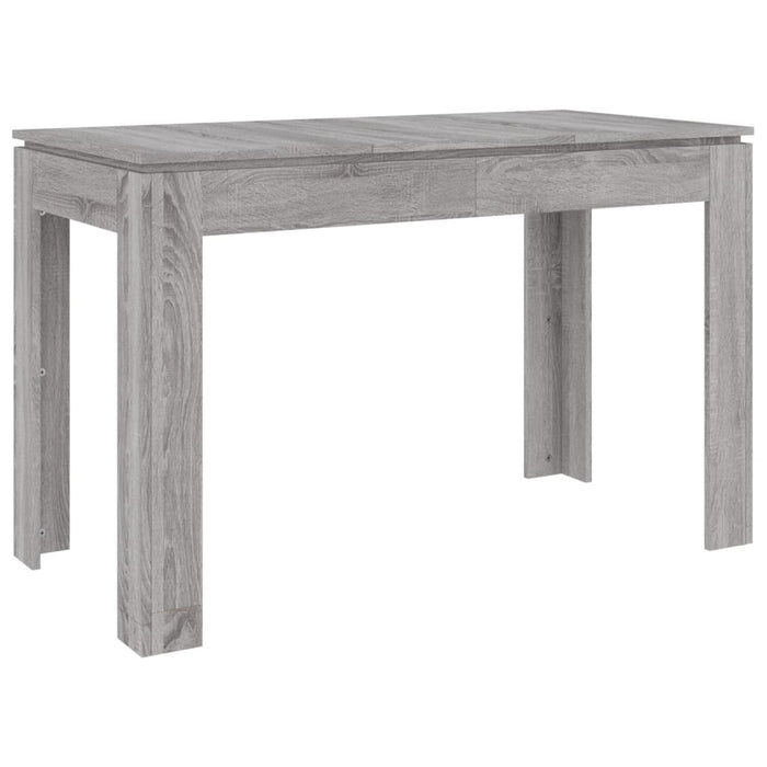 Tavolo da Pranzo Grigio Sonoma 120x60x76 cm Legno Multistrato 815388