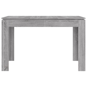 Tavolo da Pranzo Grigio Sonoma 120x60x76 cm Legno Multistrato 815388