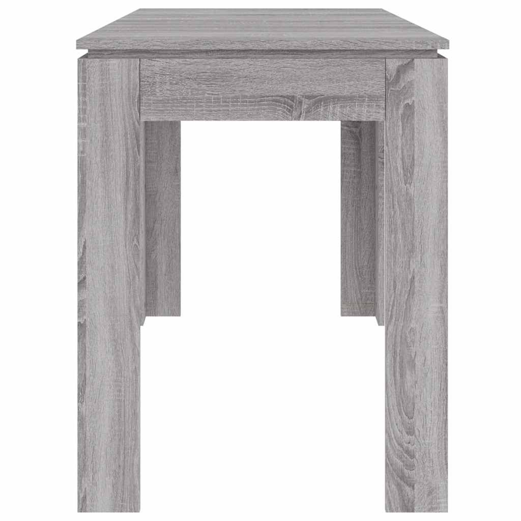 Tavolo da Pranzo Grigio Sonoma 120x60x76 cm Legno Multistrato 815388