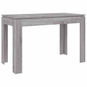 Tavolo da Pranzo Grigio Sonoma 120x60x76 cm Legno Multistrato 815388