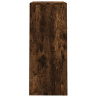 Scarpiera Rovere Fumo 60x35x84 cm in Legno Multistrato 815417