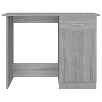 Scrivania Grigio Sonoma 100x50x76 cm in Legno Multistrato 815421