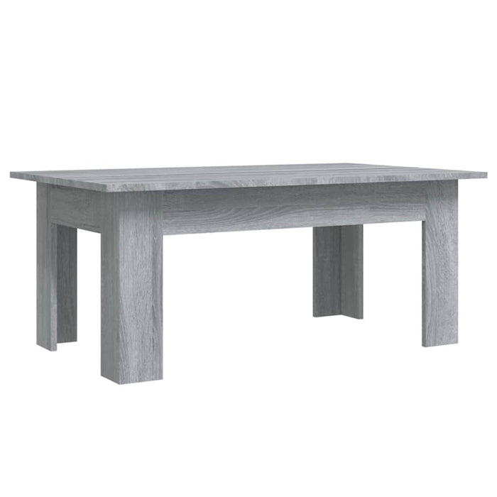 Tavolino da Salotto Grigio Sonoma 100x60x42cm Legno Multistrato cod mxl 15537