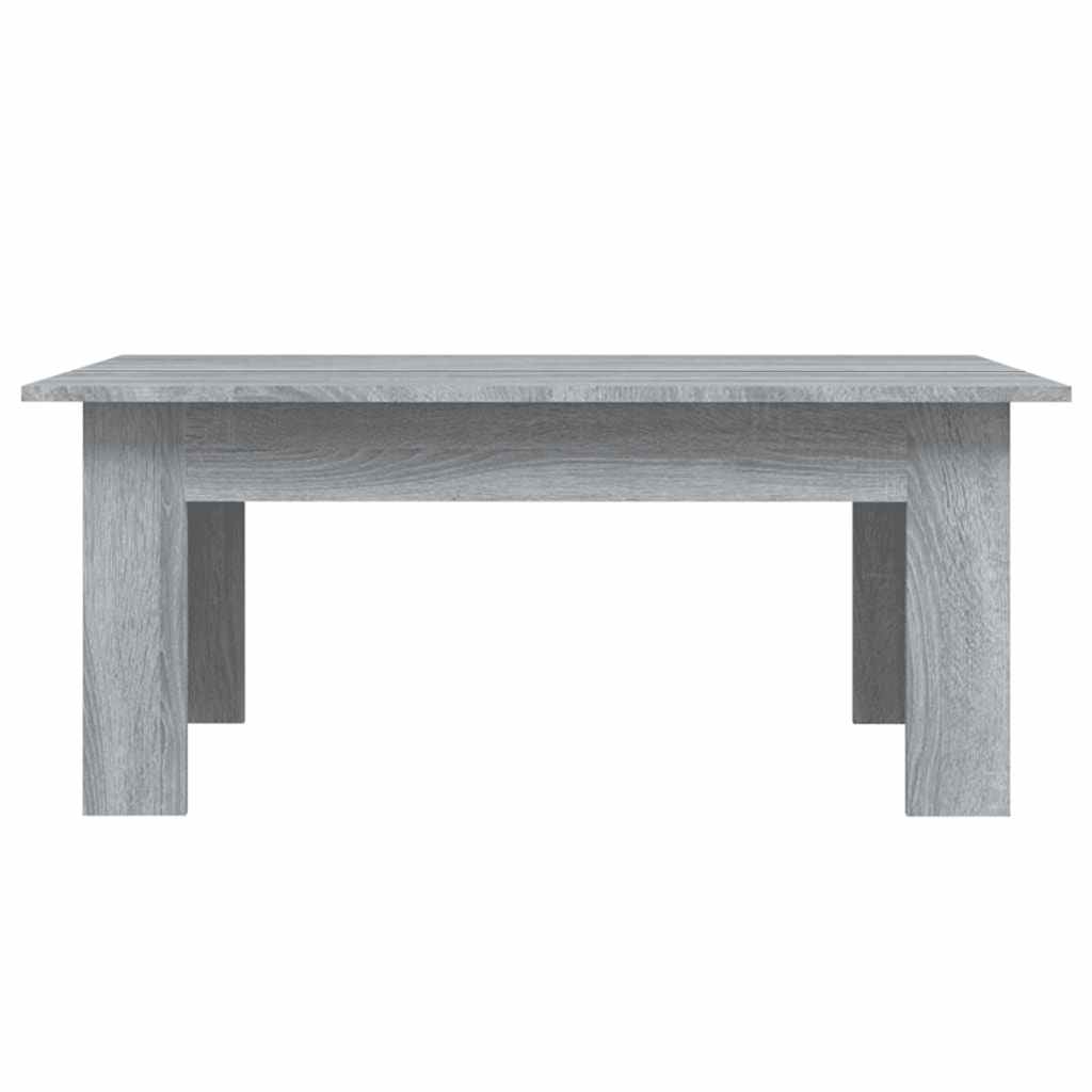 Tavolino da Salotto Grigio Sonoma 100x60x42cm Legno Multistrato cod mxl 15537