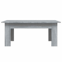 Tavolino da Salotto Grigio Sonoma 100x60x42cm Legno Multistrato cod mxl 15537