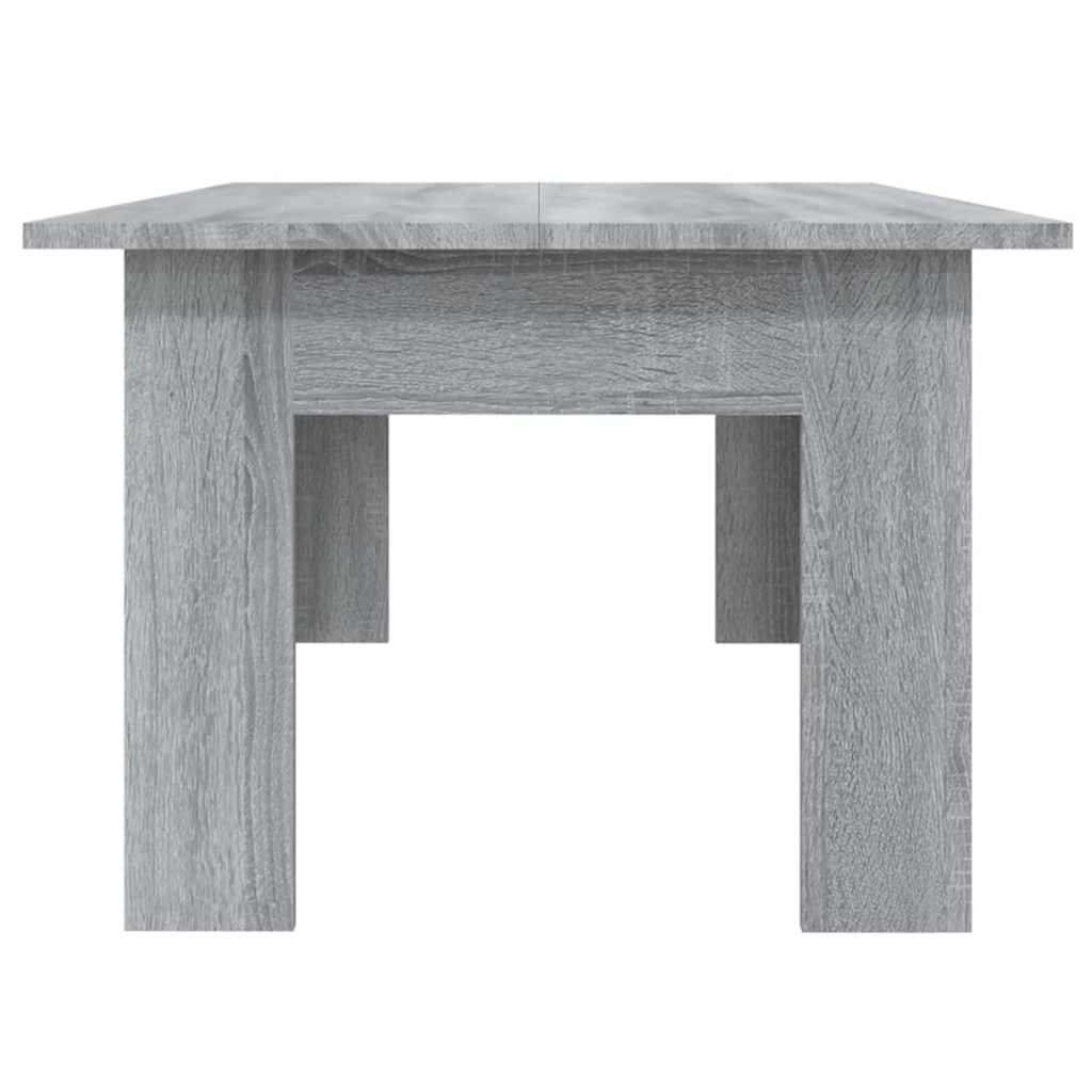 Tavolino da Salotto Grigio Sonoma 100x60x42cm Legno Multistrato cod mxl 15537