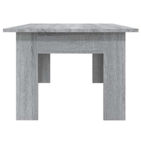 Tavolino da Salotto Grigio Sonoma 100x60x42cm Legno Multistrato cod mxl 15537