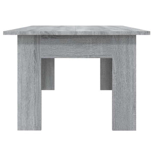 Tavolino da Salotto Grigio Sonoma 100x60x42cm Legno Multistrato cod mxl 15537
