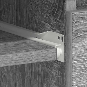 Scrivania Grigio Sonoma 90x45x76 cm in Legno Multistrato 815508