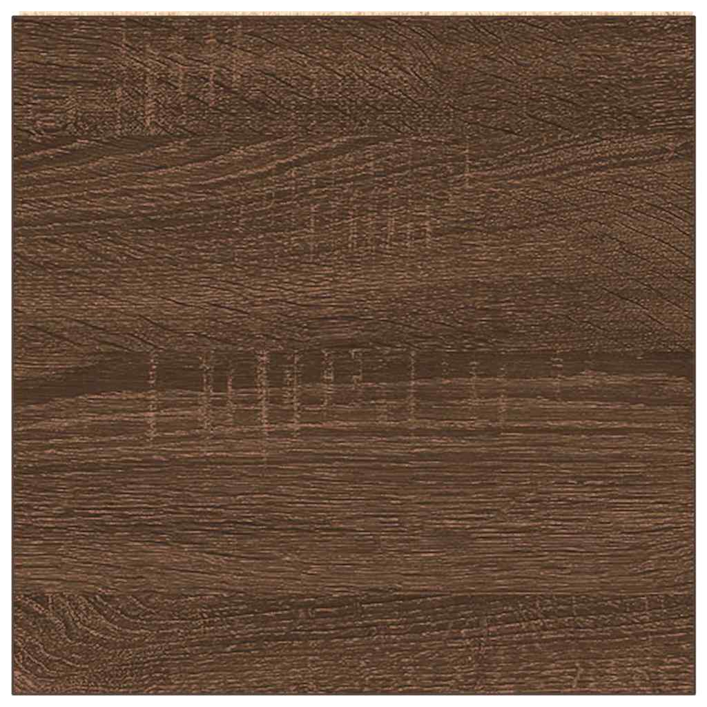 Armadietto Bagno Rovere Marrone 30x30x183,5cm Legno tecnico 815521