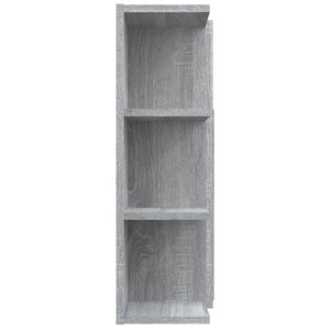 Mobile da Bagno Grigio Sonoma 80x20,5x64cm in Legno Multistrato 815523