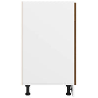 Mobile con Cassetto Rovere Marrone 40x46x81,5 Legno Multistrato cod mxl 65322