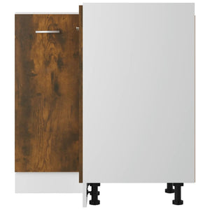 Armadietto Cucina-Mobiletto da Cucina ¡°Lyon¡± Rovere Fumo 75,5x75,5x81,5 cm