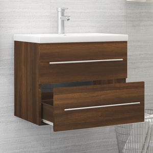 Mobile Lavabo Rovere Marrone 60x38,5x48 cm in Legno Multistrato 815644