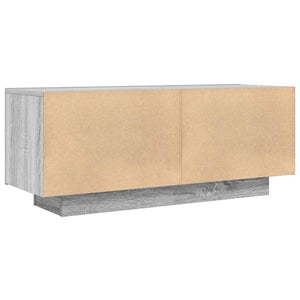 Mobile TV-Credenza TV-Console TV Grigio Sonoma 100x35x40 cm in Legno Multistrato 768144