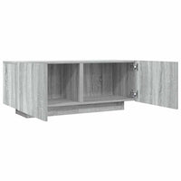 Mobile TV-Credenza TV-Console TV Grigio Sonoma 100x35x40 cm in Legno Multistrato 768144