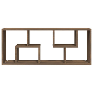 Mensola a Muro Rovere Marrone 36x16x90 cm in Legno Multistrato cod mxl 33529