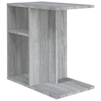 Tavolino Grigio Sonoma 50x30x50 cm Legno Multistrato cod mxl 9868