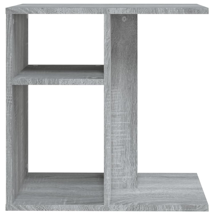 Tavolino Grigio Sonoma 50x30x50 cm Legno Multistrato cod mxl 9868