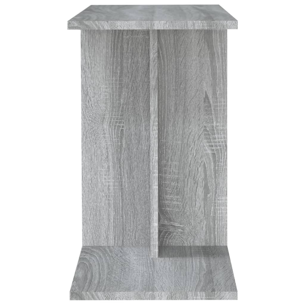 Tavolino Grigio Sonoma 50x30x50 cm Legno Multistrato cod mxl 9868