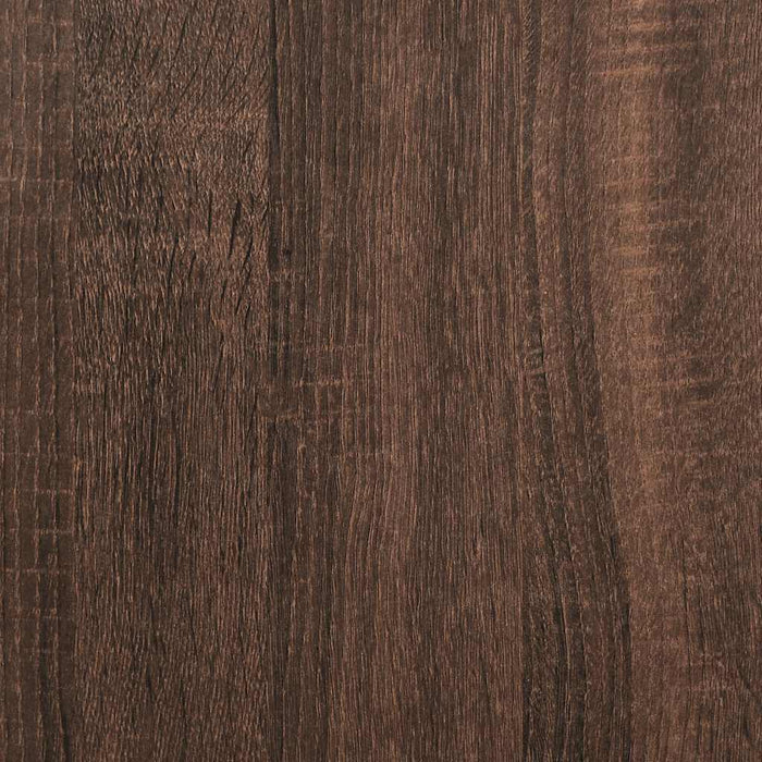 Credenze 3 pz Rovere Marrone in Legno Multistrato cod mxl 33995