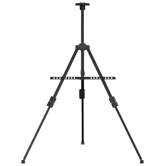 Cavalletto Espositivo Regolabile Nero in Metallo