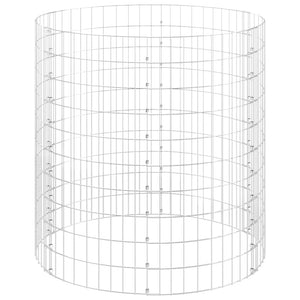 Palo Gabbione Circolare in Acciaio Zincato Ã˜100x100 cm cod mxl 20598