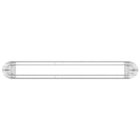 Gabbione con Letto Rialzato in Acciaio Zincato 400x50x100 cm 152036