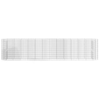 Gabbione con Letto Rialzato in Acciaio Zincato 470x50x100 cm