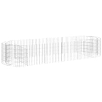 Gabbione con Letto Rialzato in Ferro Zincato 300x100x50 cm 152041