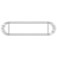 Gabbione con Letto Rialzato in Ferro Zincato 400x100x100 cm