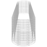 Gabbione con Letto Rialzato in Ferro Zincato 600x100x100 cm