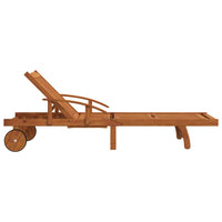 Set di 2 sedie a sdraio sedia a sdraio lettino da giardino terrazza mobili da esterno legno massello di acacia 02_0012139