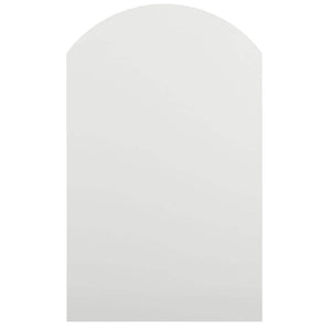 Specchio con Luci LED-Specchio decorativo 60x40 cm Forma ad Arco in Vetro