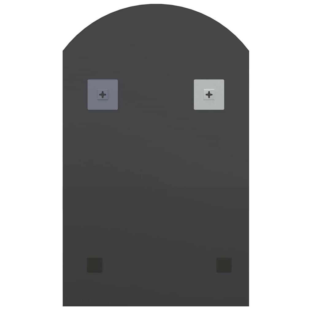 Specchio con Luci LED 60x40 cm Forma ad Arco in Vetro 3102976