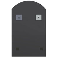 Specchio con Luci LED-Specchio decorativo 60x40 cm Forma ad Arco in Vetro