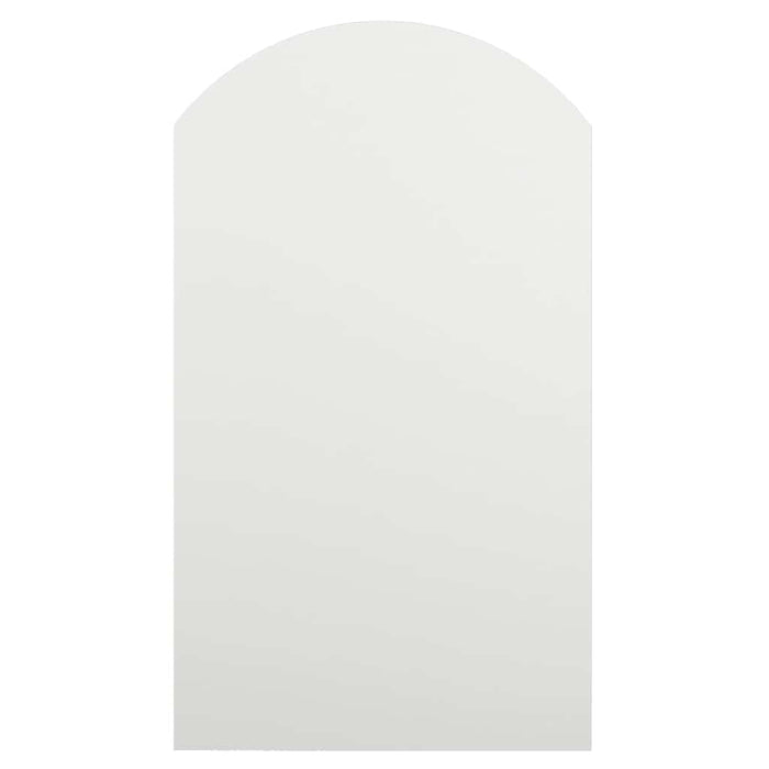 Specchio con Luci LED-Specchio decorativo 70x40 cm Forma ad Arco in Vetro