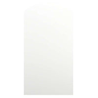 Specchio con Luci LED-Specchio decorativo 90x45 cm Forma ad Arco in Vetro