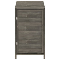 Casetta da giardino 55 x 52 x 112 cm in legno massello di abete antracite 02_0044048