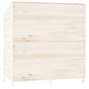 Casetta da giardino 102 x 52 x 112 cm in legno massello di abete bianco 02_0044041