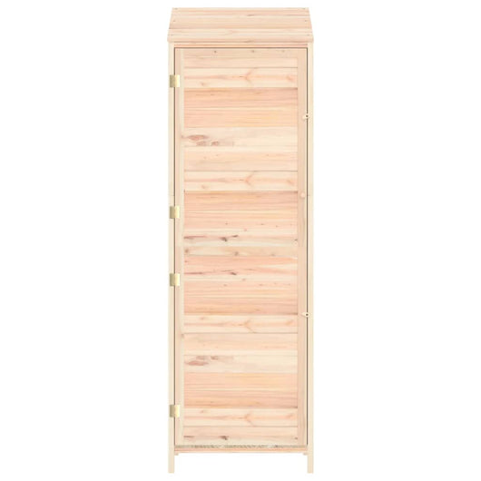 Casetta da giardino 55 x 52 x 1745 cm in legno massello di abete marrone 02_0044051