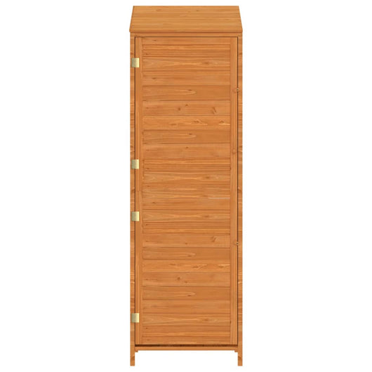 Casetta da giardino 55 x 52 x 1745 cm in legno massello di abete marrone 02_0044054