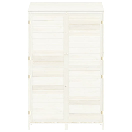 Casetta da giardino 102 x 52 x 1745 cm in legno massello di abete bianco 02_0044044
