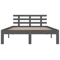 Giroletto Grigio in Legno Massello 200x200 cm 814776