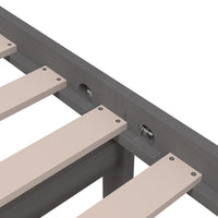 Giroletto Grigio in Legno Massello 120x190 cm 4FT Small Double cod mxl 31710