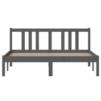 Giroletto Grigio in Legno Massello 140x200 cm 814886