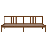 Giroletto senza Materaso Ambra in Legno Massello 200x200 cm 814907