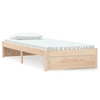 Giroletto-Struttura Letto in Legno Massello 75x190 cm Small Single 782025