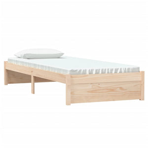 Giroletto-Struttura Letto in Legno Massello 75x190 cm Small Single 782025