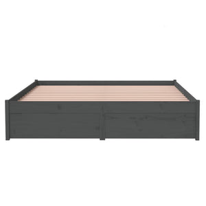 Giroletto Grigio in Legno Massello 140x190 cm